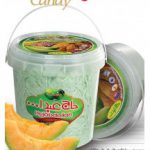 پشمک سطلی میوه ای